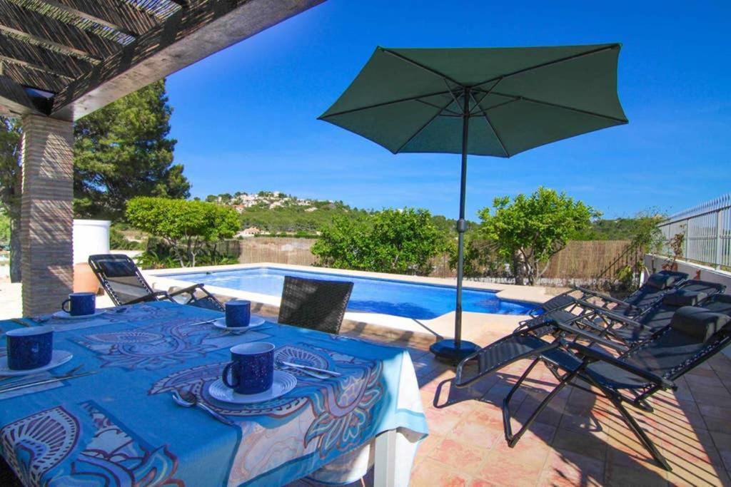Chalet Con Piscina Privada En Calpe - Terrasala Casas de Torrat Exteriör bild