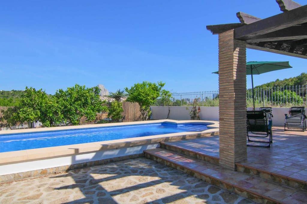 Chalet Con Piscina Privada En Calpe - Terrasala Casas de Torrat Exteriör bild